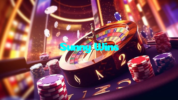 Sunny Wins casino presented on mobile device in Pakistan with slots and live games